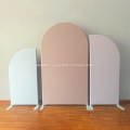 plain color Curved Arch Frame Wall Backdrop